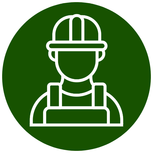 un gérant présent sur les chantiers